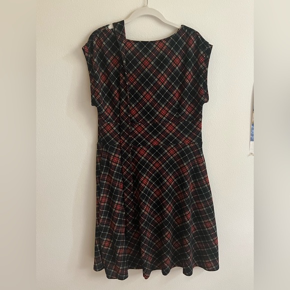 Soft plaid frock shop dress - Picture 2 of 3
